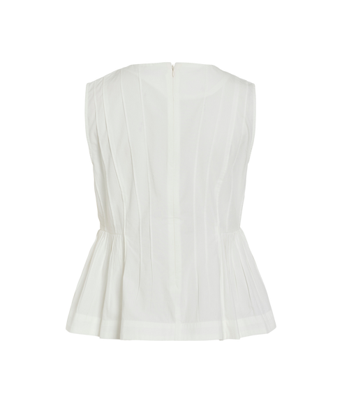 Jimba O-Neck S/L Top-White