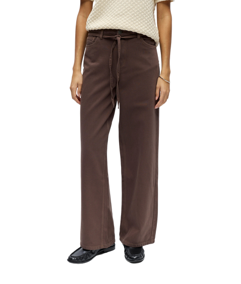 Rosie Wide Jeans - Brown