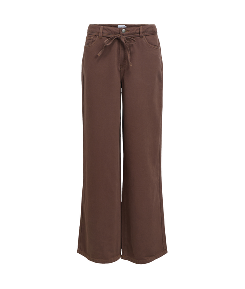 Rosie Wide Jeans - Brown