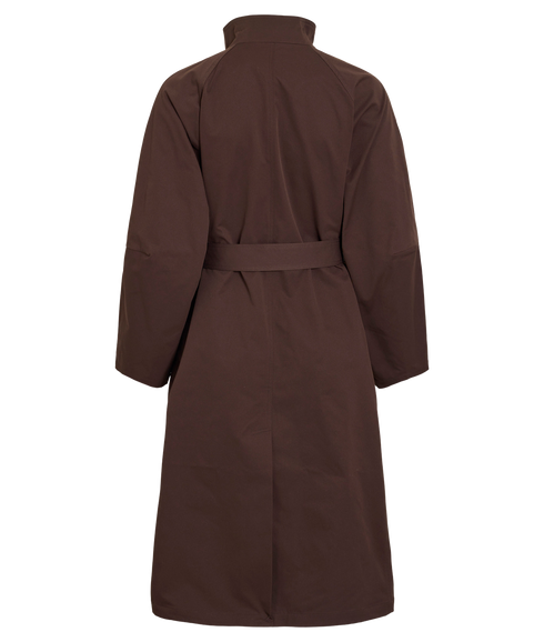 Kiwi LS Trench Coat/Vol - Brown