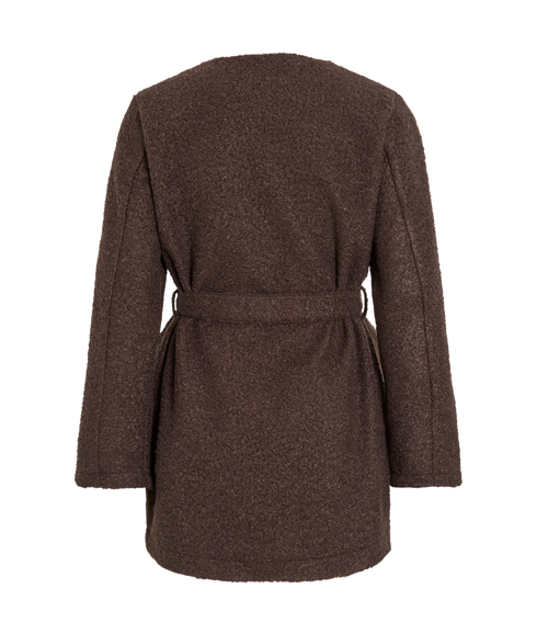 Razzi LS Belt Coat/Tb/Rk - Brown