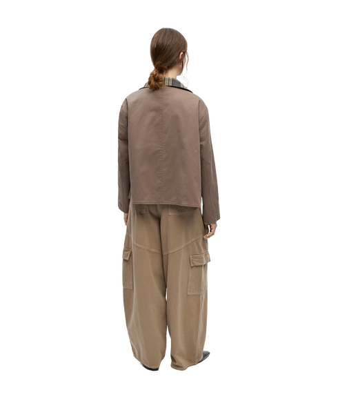 Gro Reversible LS Short Jacket - Grey