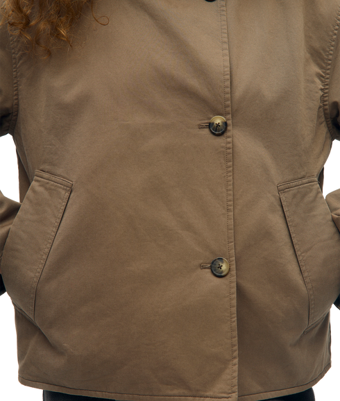 Gro Reversible LS Short Jacket - Grey