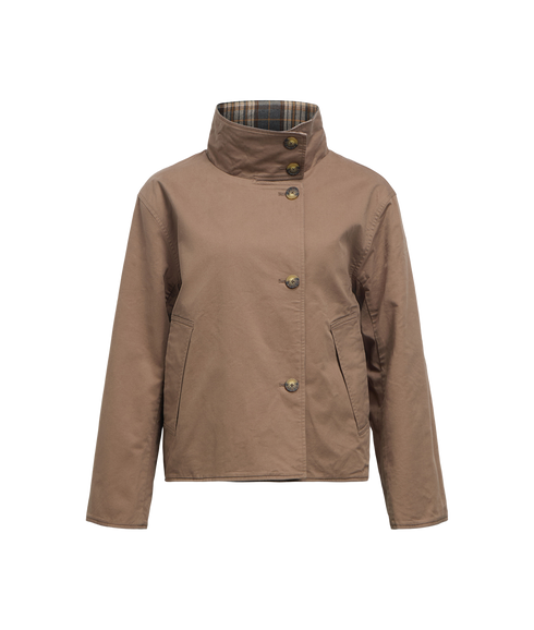 Gro Reversible LS Short Jacket - Grey