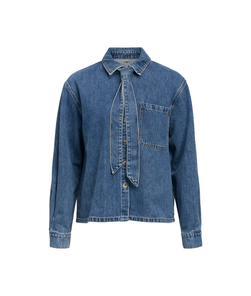 Rosie LS Re Shirt - Blue