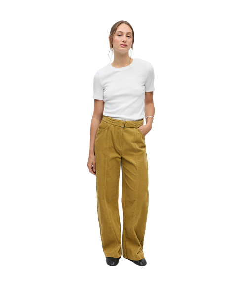 Pella Wide Pant - Brown