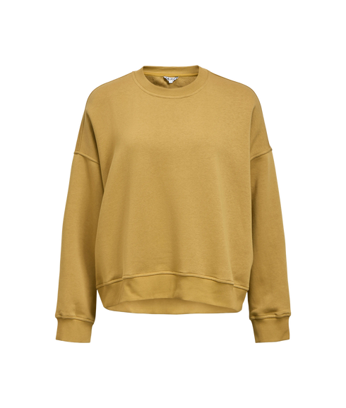 Arina LS Oz Tie Sweatshirt - Brown
