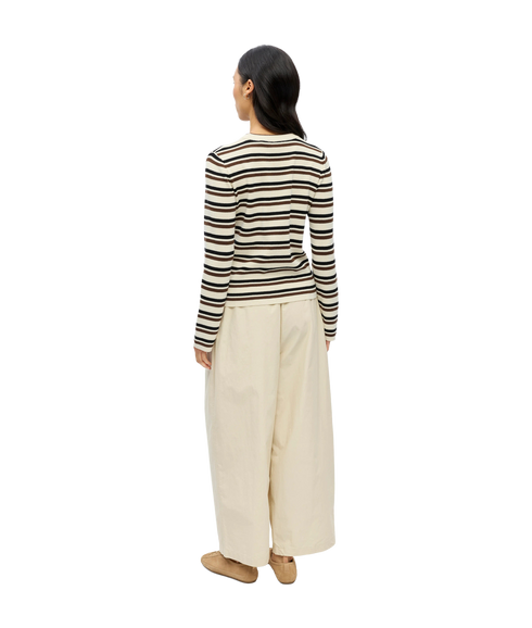 Ester LS Re Knit Pullover- Grey
