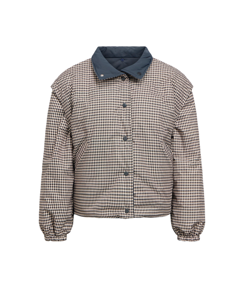 Timia Short Reversible Jacket - Grey