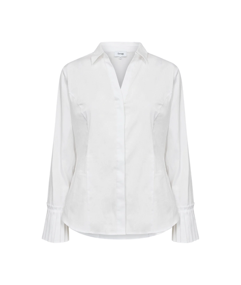 Isla Solid Shirt - White