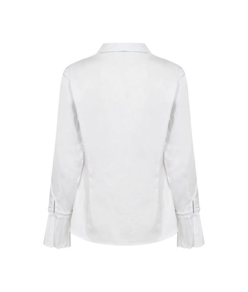 Isla Solid Shirt - White