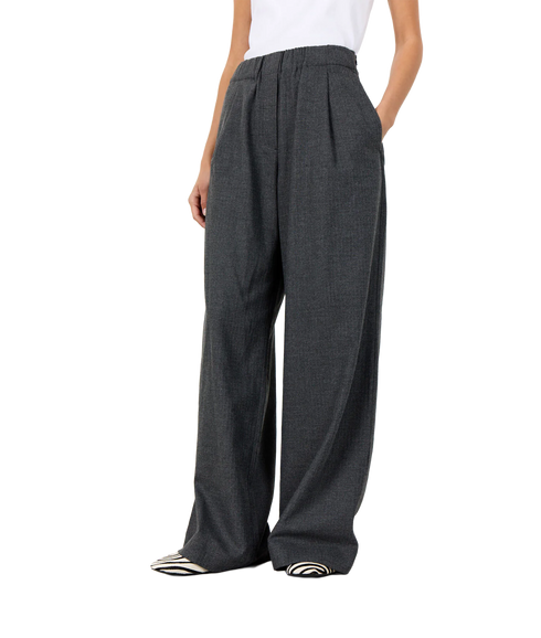 Norda Pants - Dark Grey Melange