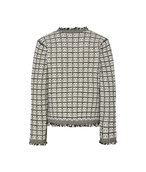 Rimo Ls Knit Cardigan S. - Black Birch
