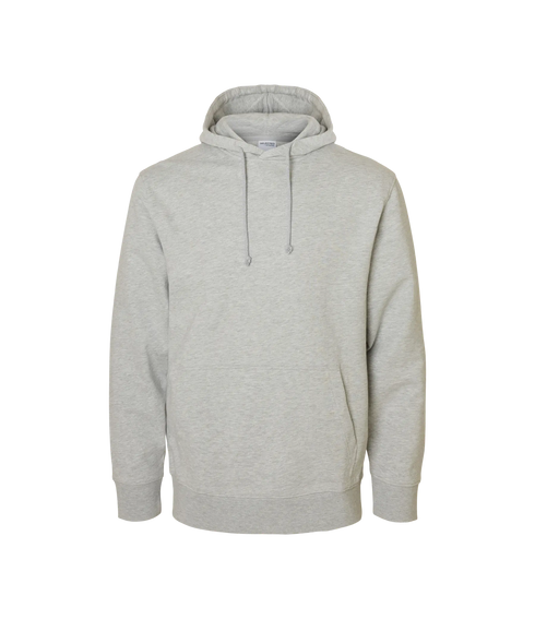 Relaxluke Ls Sweat Hoodie Noos - Light Grey Melange
