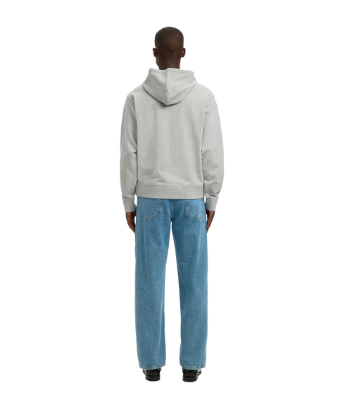 Relaxluke Ls Sweat Hoodie Noos - Light Grey Melange