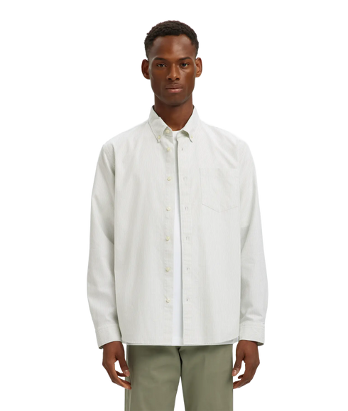 Regrick-Ox Shirt Ls - White