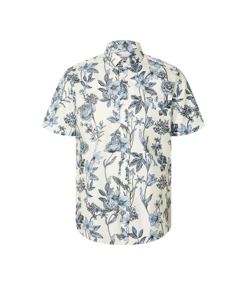 Reg-Ethan Aop Ss Shirt - Dragonfly AOP