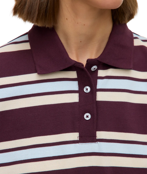 Lianna Ls Polo Top Box Jrs Ga - Winetasting Moa