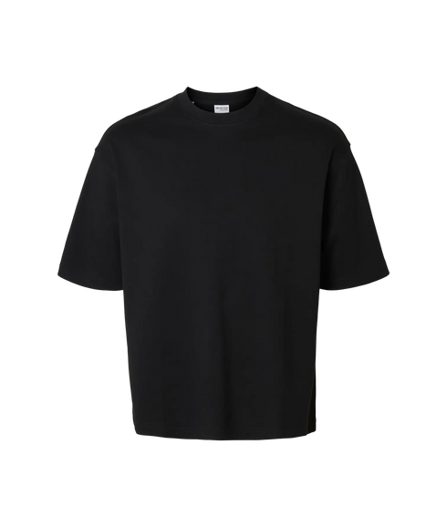Relaxtaj Ss O-Neck Tee - Black