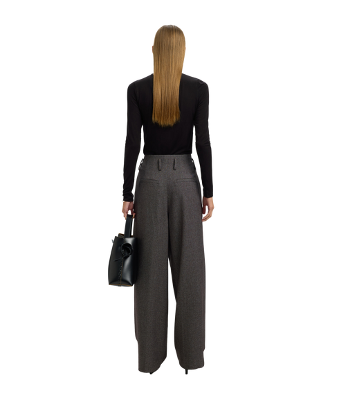 Lina Lano Ls High Neck Top - Black