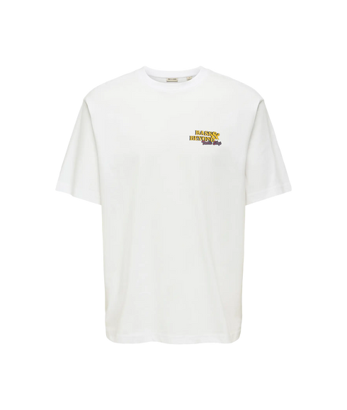 Seb Rlx Ss Tee - Bright White Montana