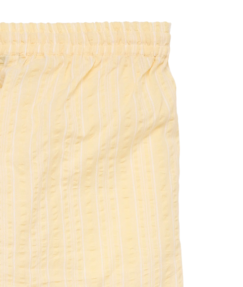 Elena Hw Stripe Pant Wvn - Yellow