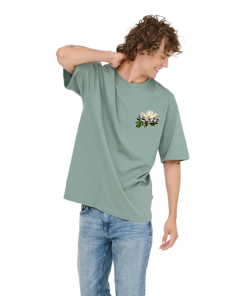 Frank Rlx Ss Tee - Grey