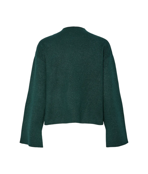 Castor Ls Knit Pullover - Ponderosa Pine/Metallic