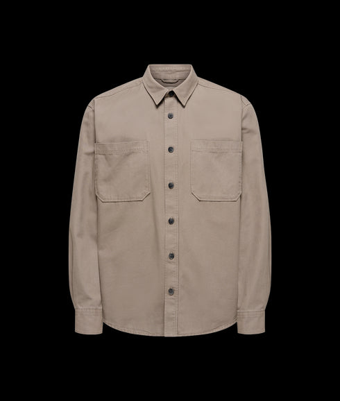 Alp Canvas Overshirt 0359 - Brown