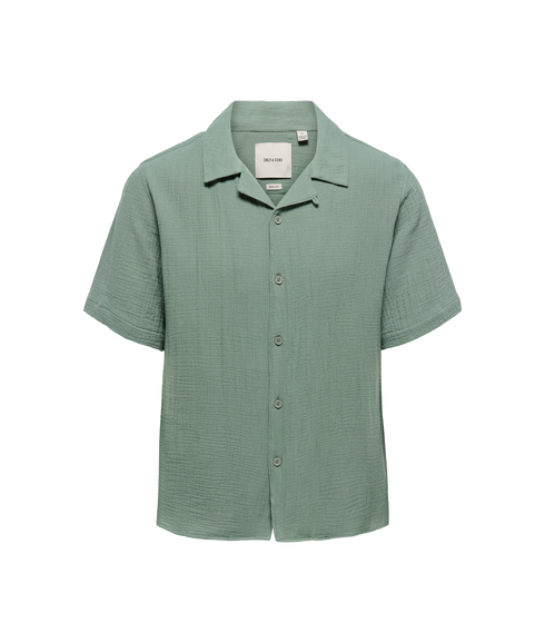 Kyle 0158 Ss Shirt - Grey