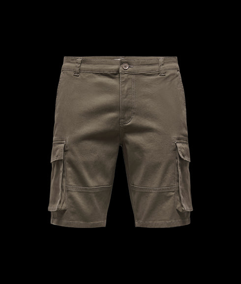 Cam Stage Cargo Shorts 6689 Life - Grey