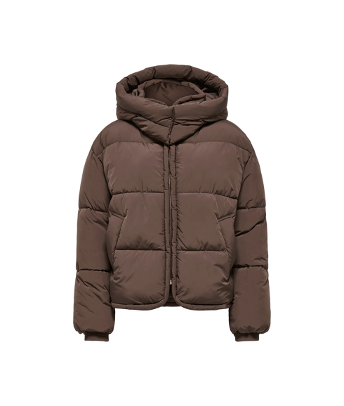 Cornelia Puffer Jacket - Brown