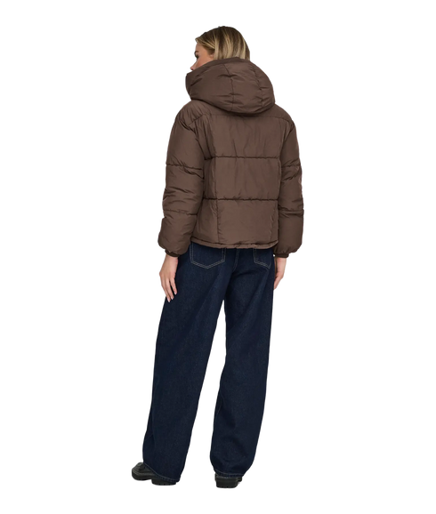 Cornelia Puffer Jacket - Brown