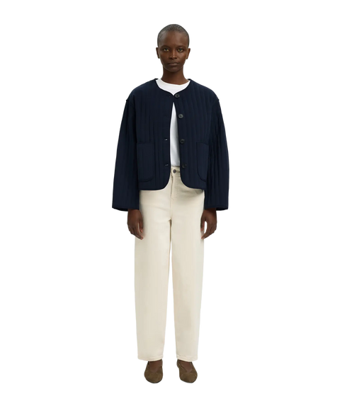 Malina Quilted Jacket - Blue