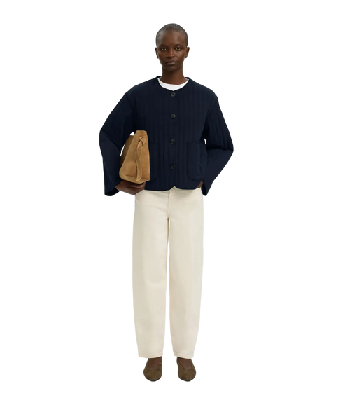 Malina Quilted Jacket - Blue