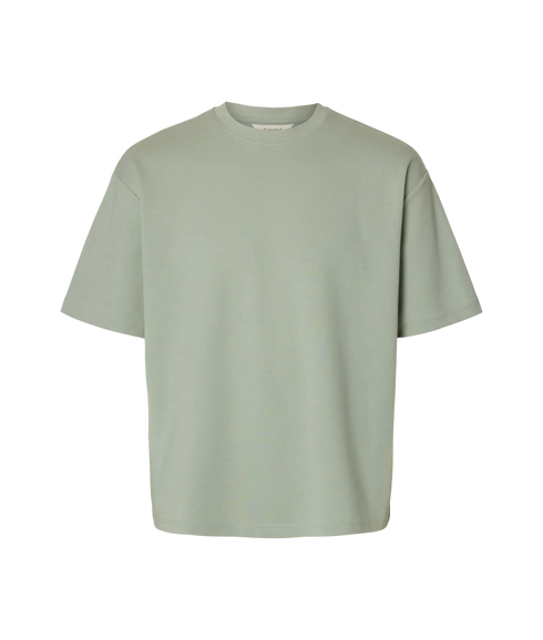 Looseoscar Ss O-Neck Tee - Turquoise