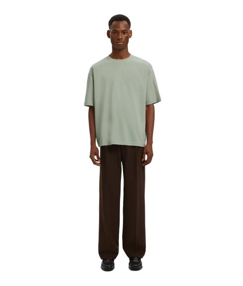 Looseoscar Ss O-Neck Tee - Turquoise