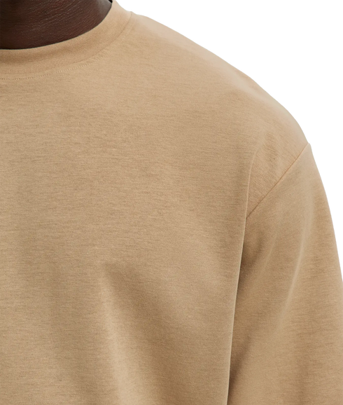 Looseoscar Ss O-Neck Tee - Brown
