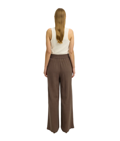 Viva-Gulia Hw Long Sun Pant - Brown