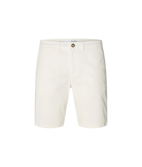 Slim Miles Flex Shorts - White