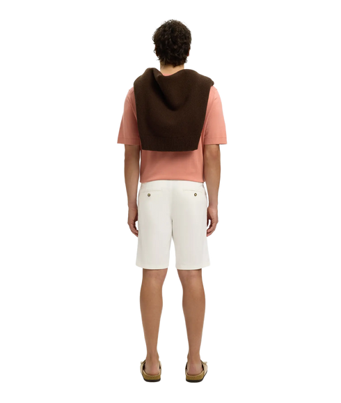 Slim Miles Flex Shorts - White