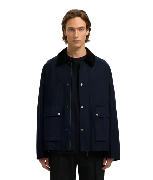 Kyle Cotton Jkt - Blue