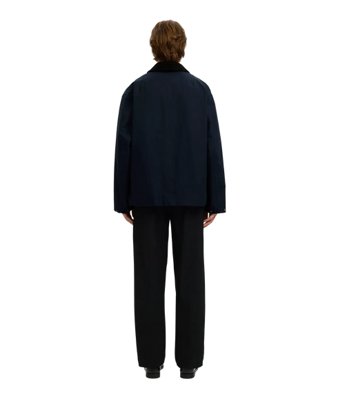 Kyle Cotton Jkt - Blue