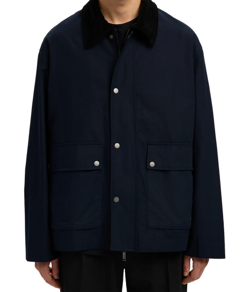 Kyle Cotton Jkt - Blue