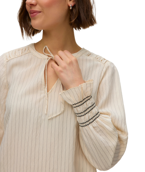 Millie Ls Top Wvn Ga - Blue