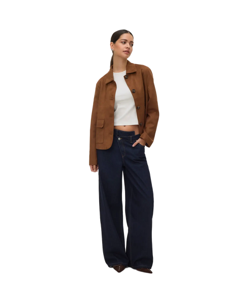 Jose Kelly Short Jacket - Brown