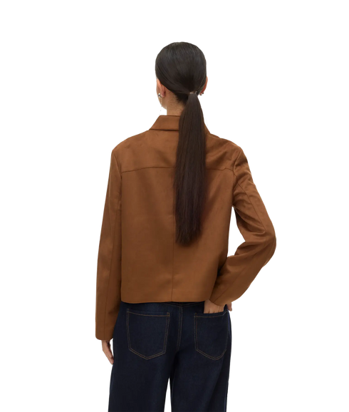 Jose Kelly Short Jacket - Brown