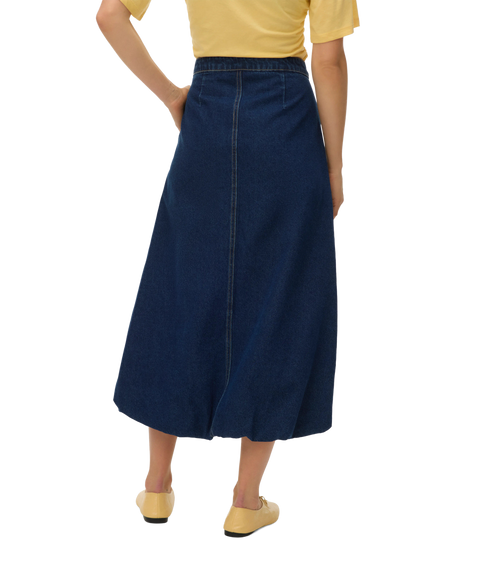 Linda Mr Balloon Ankle Skirt Si355 - Blue