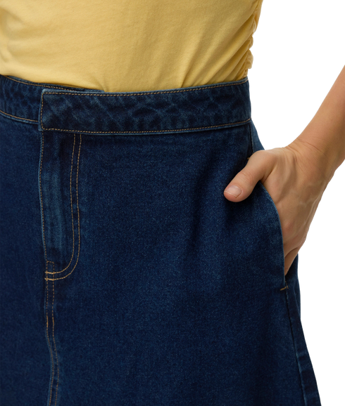 Linda Mr Balloon Ankle Skirt Si355 - Blue