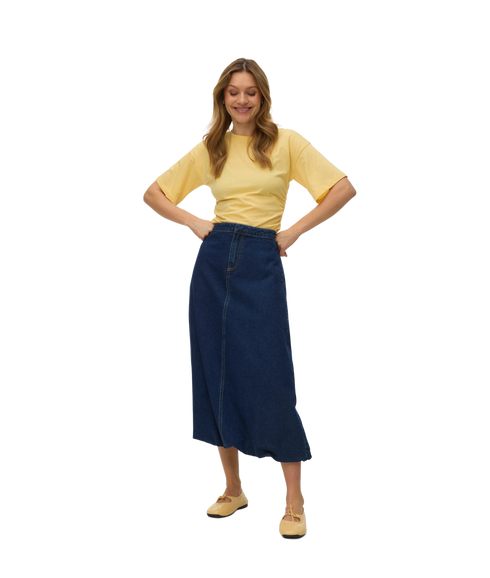 Linda Mr Balloon Ankle Skirt Si355 - Blue